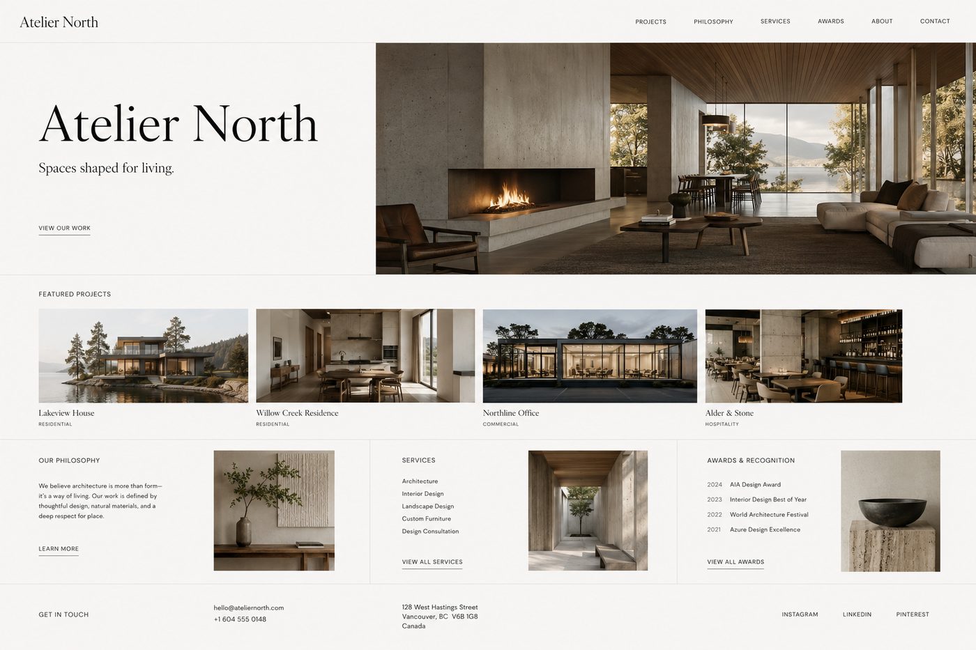 Atelier North — Architecture by Ranaverse